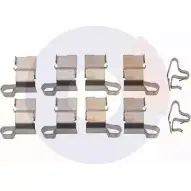 Ремкомплект тормозных колодок CARRAB BRAKE PARTS 2512 20D 64O Suzuki Swift WLACQ