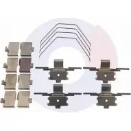 Ремкомплект тормозных колодок CARRAB BRAKE PARTS N6T 0J Mazda 6 (GH) 2 Универсал 2.2 MZR CD 185 л.с. 2008 – 2011 2523 AHAQ5UQ