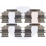 Ремкомплект тормозных колодок CARRAB BRAKE PARTS EK1BA F 2999 Daewoo Matiz (M100) 1 1998 – 2004 MADHK5