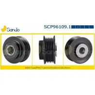 Шкив генератора SANDO 1420435388 18TEIO2 SCP96109.1 AXKI1A 4