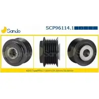 Шкив генератора SANDO DI MS3 K45M167 1420435390 SCP96114.1