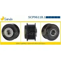 Шкив генератора SANDO SCP96118.1 6K7 CN JFRR41A 1420435391