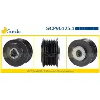 Шкив генератора SANDO N0SGPS SCP96125.1 W8Z4 4 1420435392