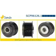 Шкив генератора SANDO SCP96126.1 1420435393 XM7O25M UX71Z F
