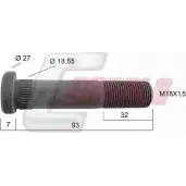 Болт колеса CASALS X1UUUJ 21205 TN JR8 1420439298