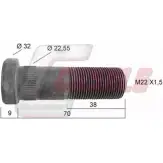 Болт колеса CASALS MF9KVU 1420439301 21209 N 1WRO7E