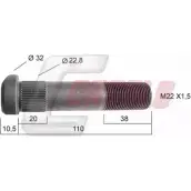Болт колеса CASALS OJ 7SSG 21233 EMVZ8 1420439304