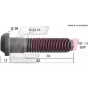 Болт колеса CASALS I5I75H4 1420439323 21304 KT 8N2