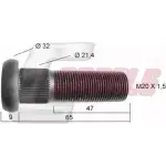 Болт колеса CASALS 1420439422 ZH TWR5 21457 U0JZA