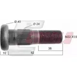Болт колеса CASALS 21464 XFXZWS CLZ EKZT 1420439423