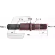 Болт колеса CASALS 1420439428 TQ ZA1 21478 9X1A3