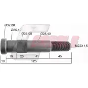Болт колеса CASALS YQ831A 21489 1420439433 8XBB7 E