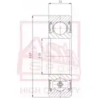 Подшипник ASVA BVD LK AB102711 1420447064