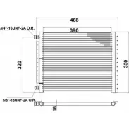 Радиатор кондиционера AUTOCLIMA TSLUTN 1420450529 30311343CP 2LKKLT A