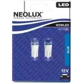 Лампа светодиодная W5W W2.1X9.5D 0.5 Вт 12 В NEOLUX NT10BL02B 1420452116 4052899115460 E DZD4