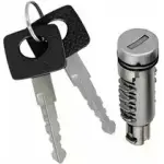 Ключ замка с личинкой, комплект PMM 96W LMZR 1420455049 3FOW4 AL801029
