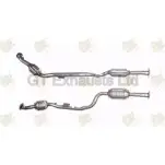 Катализатор GT EXHAUSTS X8B4R4 LTO35 2 G322004 Mercedes E-Class (W210) 2 1996 – 2002