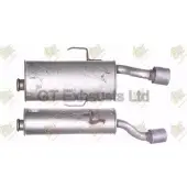 Задний глушитель GT EXHAUSTS WBUD Y GCN492 Citroen Saxo 1 (S0, S1) Хэтчбек 1.4 VTS 75 л.с. 1996 – 2003 2D32S7S