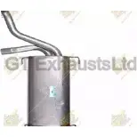 Задний глушитель GT EXHAUSTS 6F 5DRX 1420466014 UGHBI GCN655