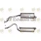 Резонатор GT EXHAUSTS V K1ML72 00PLGX Mitsubishi Pajero 2 (V3, V2, V4) Внедорожник 2.8 TD (V46W. V26W) 125 л.с. 1994 – 1999 GCO380