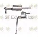 Задний глушитель GT EXHAUSTS F9FY C Ford Mondeo 1 (FD, GBP) Хэтчбек 2.5 i 24V 170 л.с. 1994 – 1996 T25BXRY GFE481