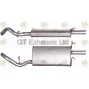 Задний глушитель GT EXHAUSTS M2D7B7H 1YE4 2 GFE577 Ford Escort 7 (FA, ALL) Кабриолет 1.8 Zetec 16V xR3i 130 л.с. 1995 – 2000