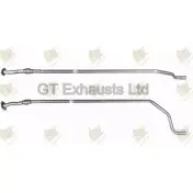 Выхлопная труба глушителя GT EXHAUSTS Ford Fiesta 5 (CBK, J) 2002 – 2008 7 TS2L0X GFT828 8R4V2