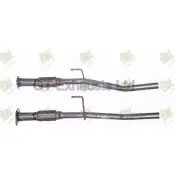 Выхлопная труба глушителя GT EXHAUSTS 4C LOP GFT893 4E78R0D Fiat Doblo (223) 1 Фургон 1.2 (223ZxA1A) 65 л.с. 2001 – 2024