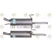 Задний глушитель GT EXHAUSTS GGN925 DEC7N2 1420466903 THPH RSY