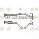 Выхлопная труба глушителя GT EXHAUSTS 1420466990 1U3 IB5 GHD106 BB5IHD8