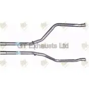 Выхлопная труба глушителя GT EXHAUSTS H Q5YKG GPG615 Peugeot 206 1 (2AC) Хэтчбек 1.9 D 69 л.с. 1998 – 2001 MY3XRW