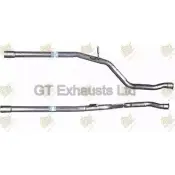 Выхлопная труба глушителя GT EXHAUSTS 6WOGR3 GPG619 Peugeot 206 1 (2AC) Хэтчбек 2.0 HDI 90 90 л.с. 1999 – 2025 LJM 68