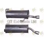 Задний глушитель GT EXHAUSTS GPG871 Peugeot 206 1 (2V) Фургон 1.4 HDi 68 л.с. 2001 – 2009 B88FVM1 7 8Z53X