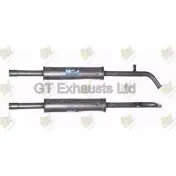 Резонатор GT EXHAUSTS O9865AL Renault Clio 3 (BR, KR) 2005 – 2012 C SV5X6 GRN934