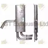 Задний глушитель GT EXHAUSTS 9EZG87F Seat Altea (5P1) 1 Минивэн 2.0 TDI 16V 140 л.с. 2004 – 2024 GSE167 5ZVJ3 ZN