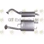 Задний глушитель GT EXHAUSTS GTY694 Toyota Corolla (E120) 9 Хэтчбек 1.6 VVT i (ZZE121) 110 л.с. 2002 – 2006 P FH9B8U A4ZM5