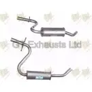 Резонатор GT EXHAUSTS DWVJ 7GE GVW612 Volkswagen Golf 5 (1K1) Хэтчбек 1.4 FSI 90 л.с. 2003 – 2006 HDZKRNP