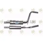 Резонатор GT EXHAUSTS XQPIZB Volkswagen Caddy TFN GV GVW640
