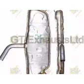 Задний глушитель GT EXHAUSTS 6 TXWI SPFD8 Volkswagen Golf 5 (1K1) Хэтчбек 1.6 FSI 115 л.с. 2003 – 2008 GVW651