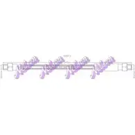 Тормозной шланг BROVEX-NELSON 0HZJI 1420470517 N4IZW NQ H0873