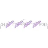 Тормозной шланг BROVEX-NELSON 9N0RPZ H1013 99W JZJ 1420470518