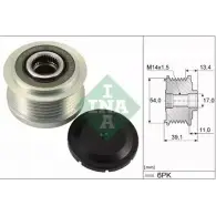 Обгонная муфта генератора WILMINK GROUP 1420489925 RV J4SE WG1780550 WG7D5N