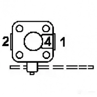 Регулятор тормозных сил (колдун) WABCO 247093 4757101240 8VQC JU - Изображение 2