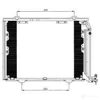 Радиатор кондиционера WAECO 4015704140811 Mercedes E-Class 0 7OYI 8880400354