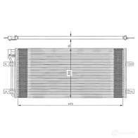 Радиатор кондиционера WAECO 8880400263 1Y 0G8ET Volkswagen Transporter (T4) 4 Фургон 2.5 Syncro 110 л.с. 1992 – 2003 4015704135510