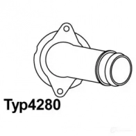 Термостат WAHLER BOA F65 4029783006531 Mercedes E-Class (S210) 2 Универсал 2.5 E 250 T Turbo D (215) 150 л.с. 1997 – 1999 4280.80D