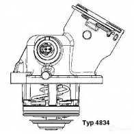 Термостат WAHLER 865587 4834.100D 4029783007965 47W B4 - Изображение 2