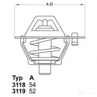 Термостат ож WAHLER 311892 4029783001550 JRIJ GK 1423280121 - Изображение 1