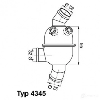 Термостат WAHLER 865508 4345.80 MQ HRZO 4029783004056