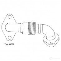 Трубка клапана EGR WAHLER 865639 5P SDX 60777D 4029783010118 - Изображение 1